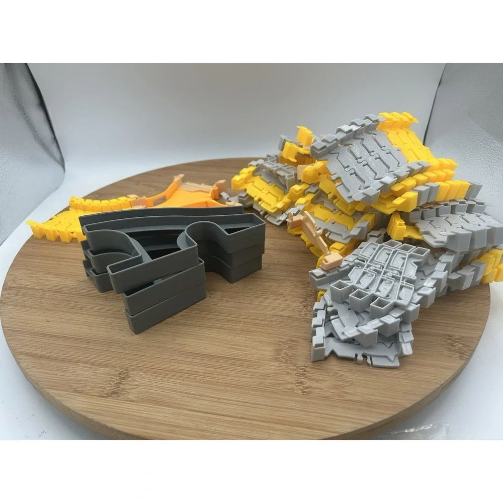 Race Tracks Engineering Road Replacement Parts Flexible Track Various Set Pieces
